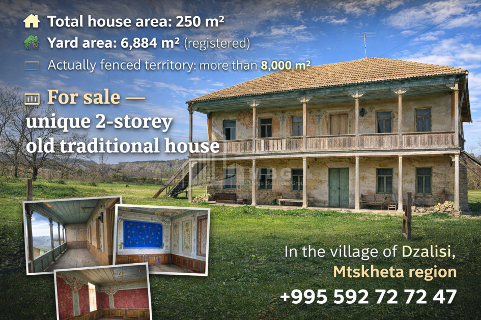 For Sale Old building House - Villa In Dzalisi, Mtskheta