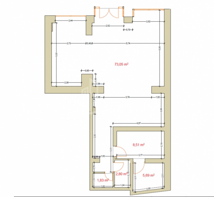 For Sale Витражный фасад Commercial, in Kaspi