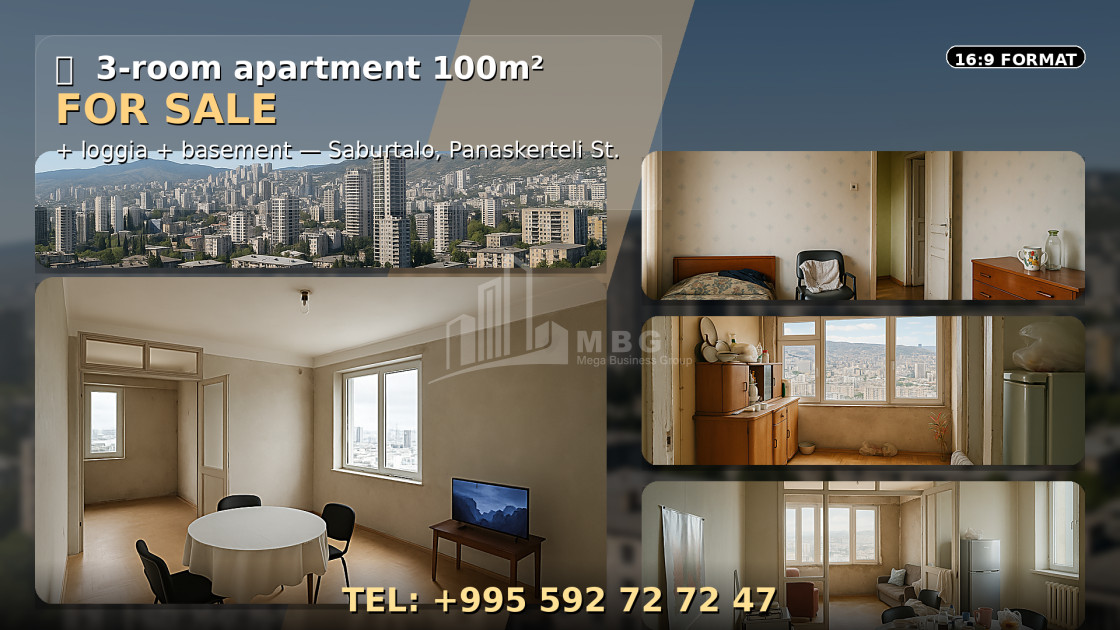 For Sale Flat Z. Panaskertel Street Saburtalo Saburtalo District Tbilisi