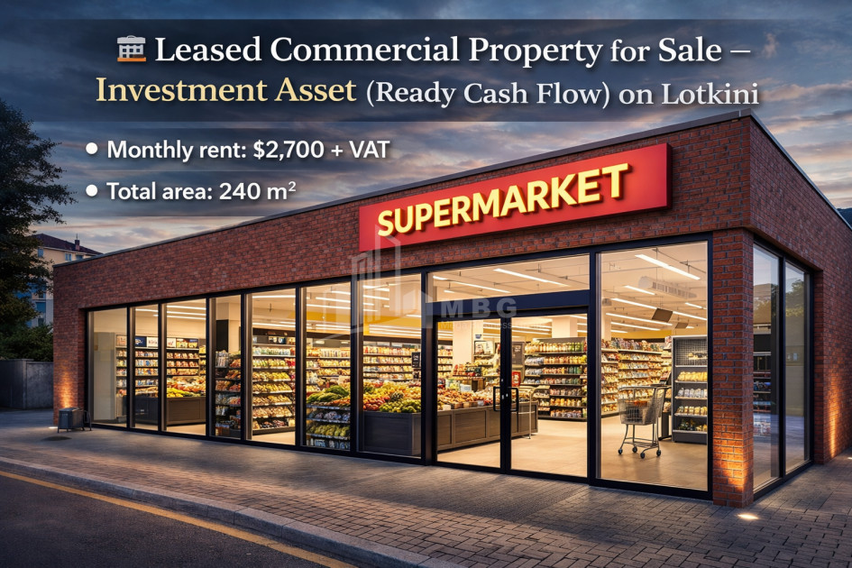 იყიდება სავაჭრო კომერციული ფართი ლოტკინში, ნაძალადევის რაიონი