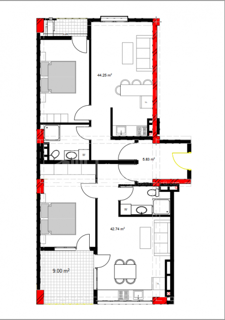 For Sale Flat, in Isani District