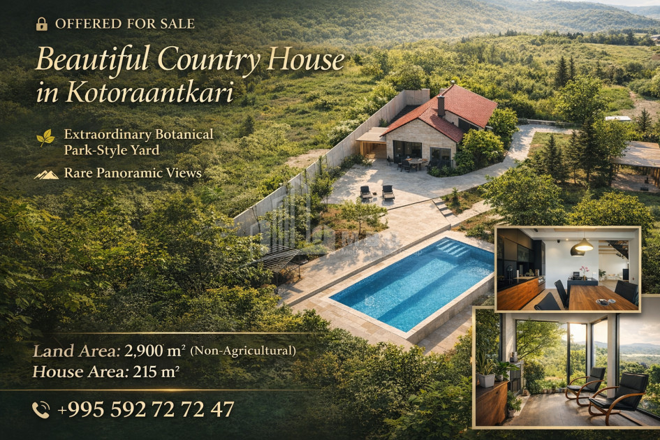 Продается Новостройка Дом - Вилла В Которанткари, Мцхета