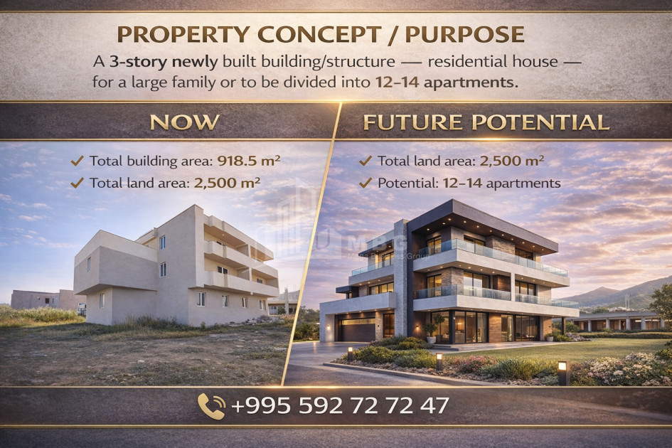 იყიდება ახალი აშენებული სახლი - აგარაკი დიდ დიღომში, საბურთალოს რაიონი