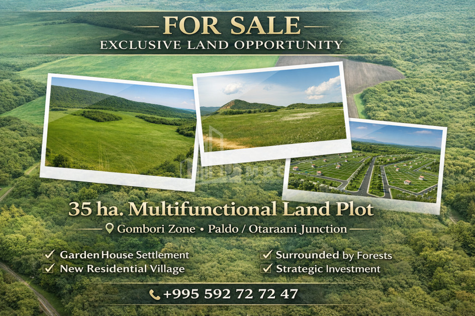 For Sale Agricultural Land, in Gombori