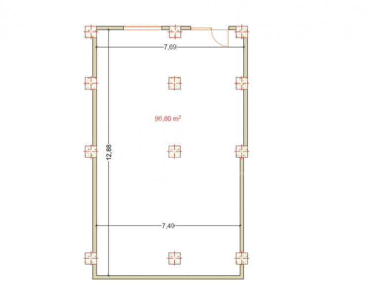For Sale Витражный фасад Commercial, in Bagebi