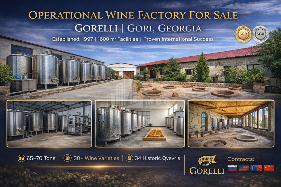 For Sale Chateau / Wine factory Commercial, in Gori