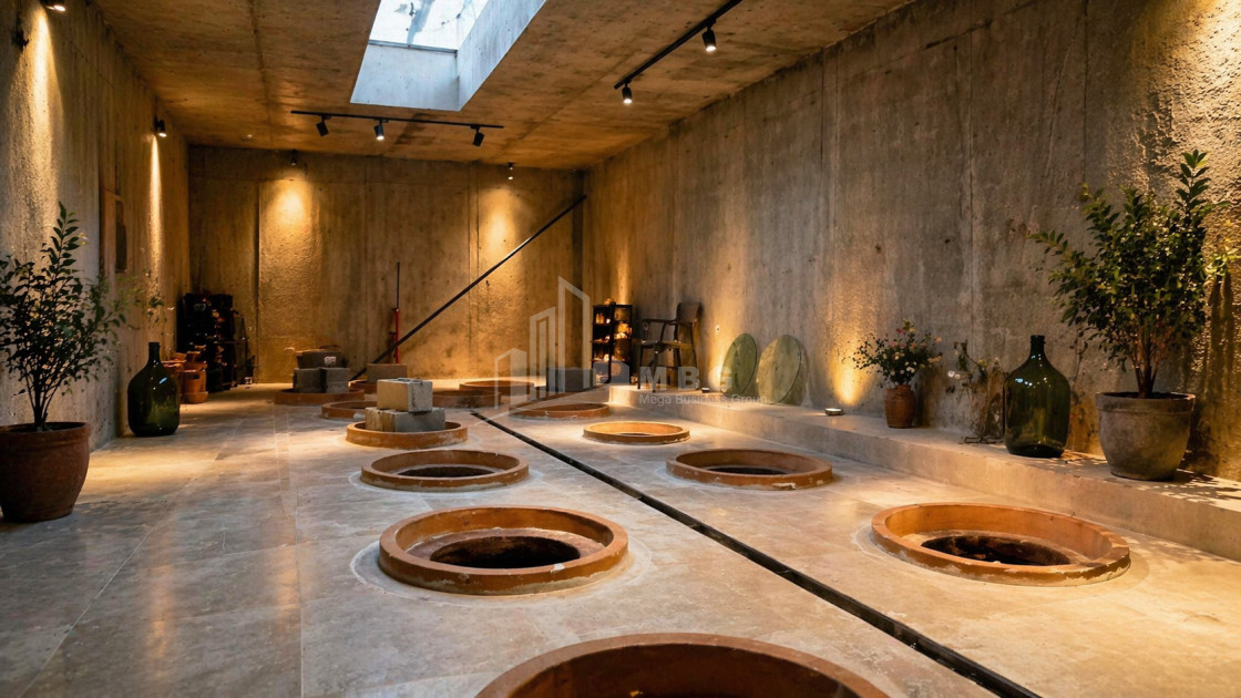 იყიდება შატო / ღვინის ქარხანა / მარანი კომერციული ფართი საგურამოში, მცხეთა