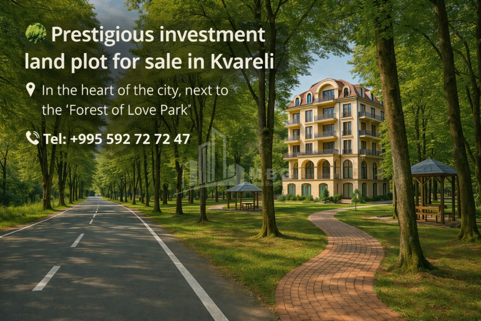 For Sale Land Kvareli Kakheti