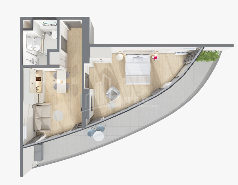 იყიდება ახალი აშენებული ბინა ბათუმში