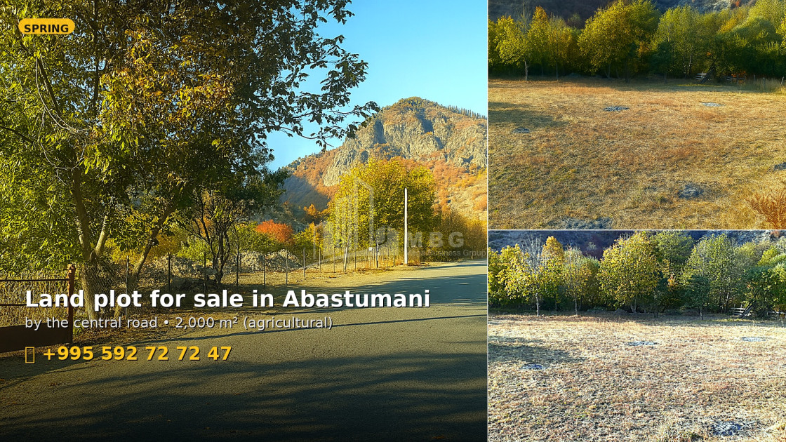 იყიდება მიწის ნაკვეთი აბასთუმანი ადიგენი სამცხე   ჯავახეთი