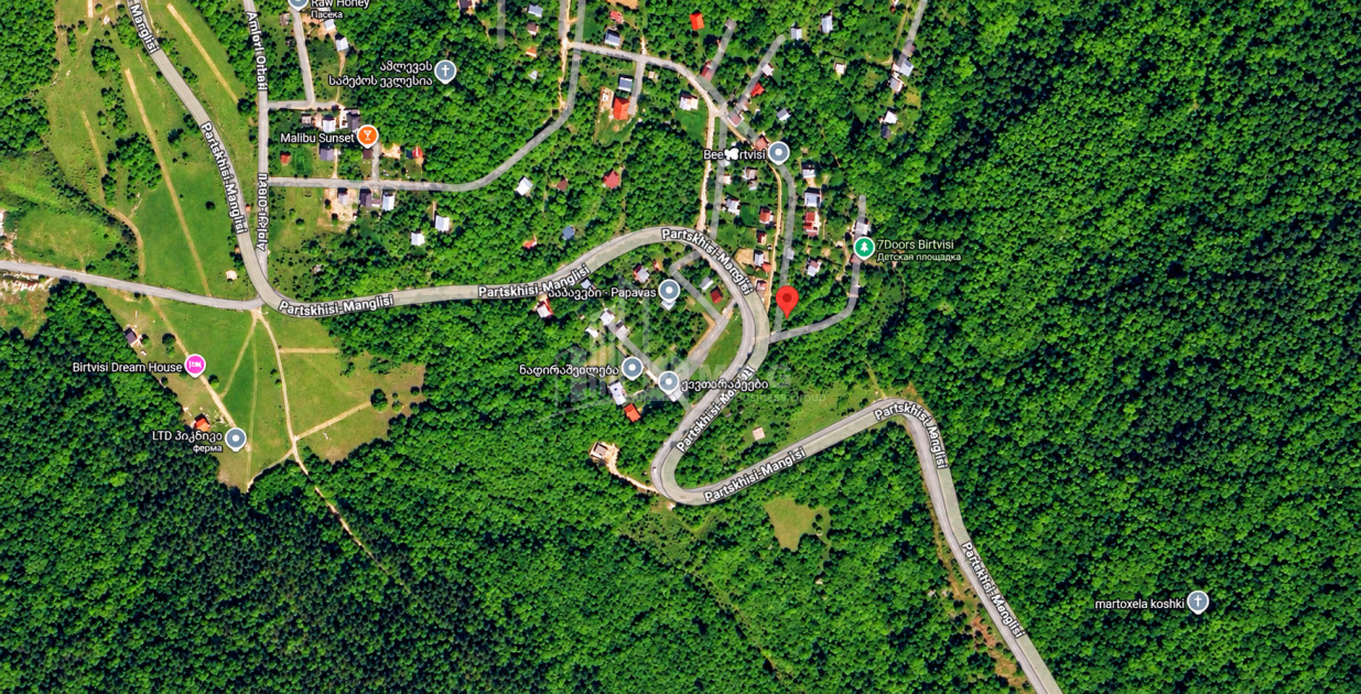 For Sale Country Land In Birtvisi Gorge, Tetritskaro