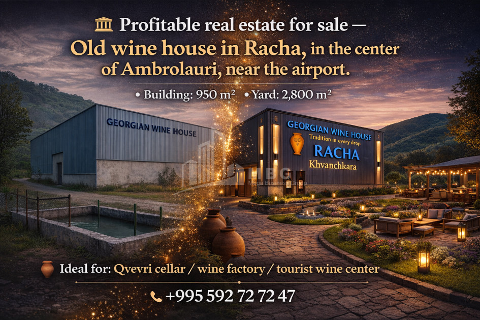 იყიდება შენობა - ნაგებობა კომერციული ფართი, ამბროლაური