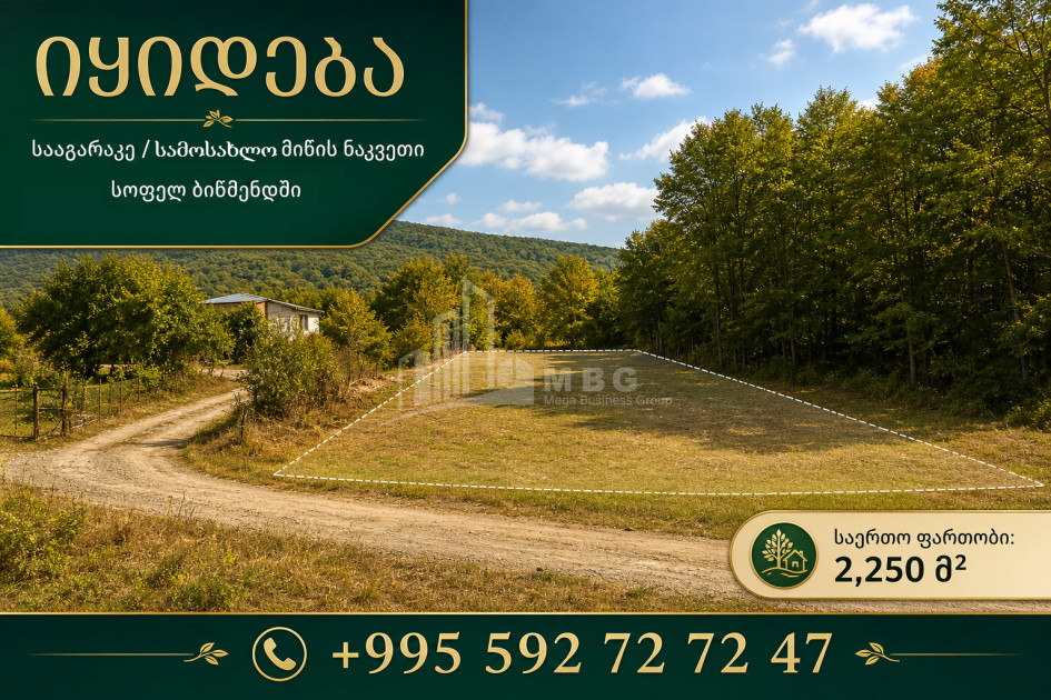 For Sale Agricultural purpose Land In Mtskheta - Mtianeti
