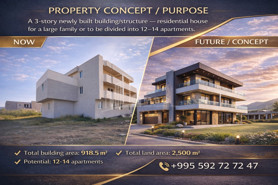 იყიდება ახალი აშენებული სახლი - აგარაკი დიდ დიღომში, საბურთალოს რაიონი