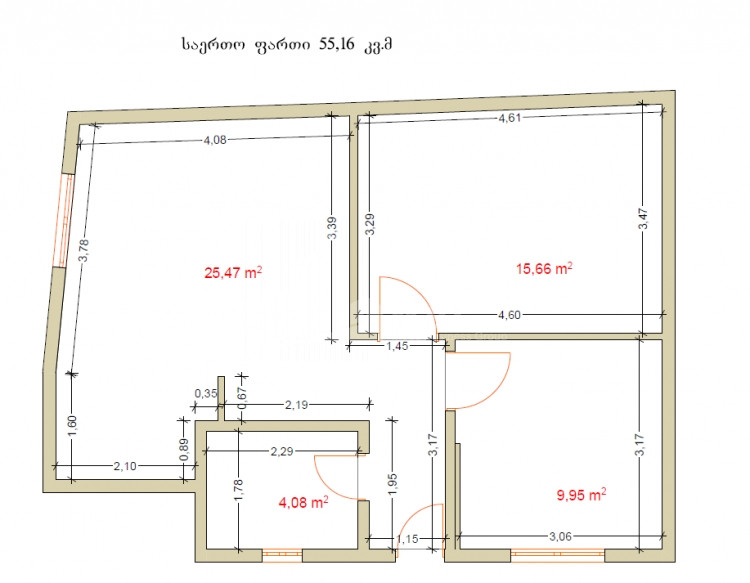 Продается Квартира, в Гаретубани