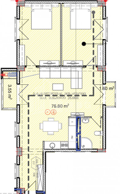 Продается Квартира, в Диди Дигоми