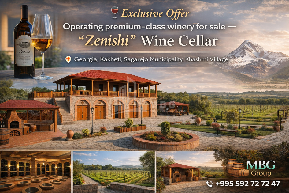 Продается Коммерческий Хашми Сагареджо Кахети