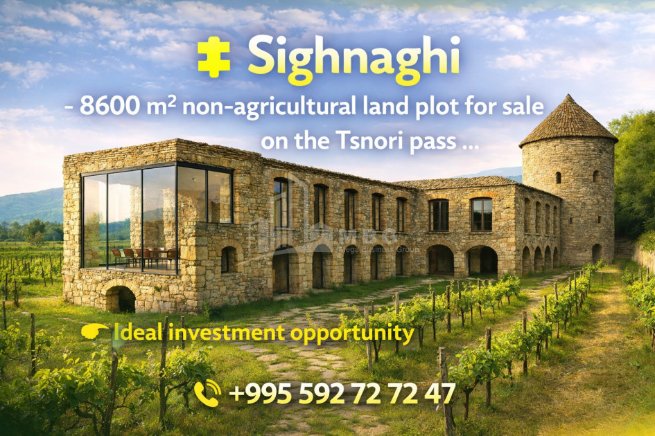 იყიდება მიწის ნაკვეთი სიღნაღი კახეთი