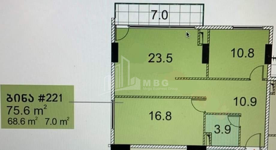 For Sale Flat, in Isani