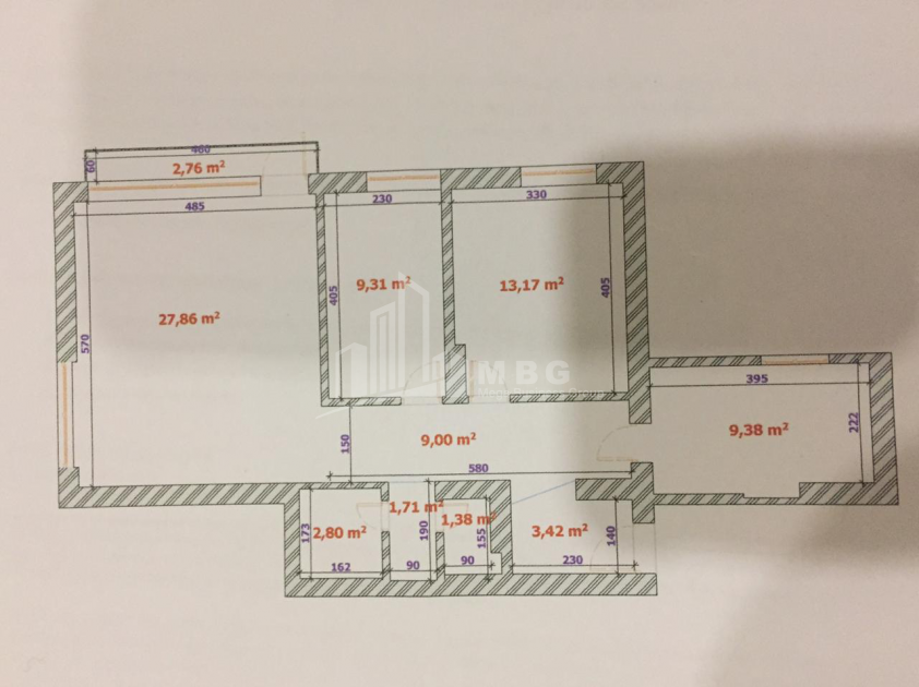 For Sale Flat, in Mtatsminda