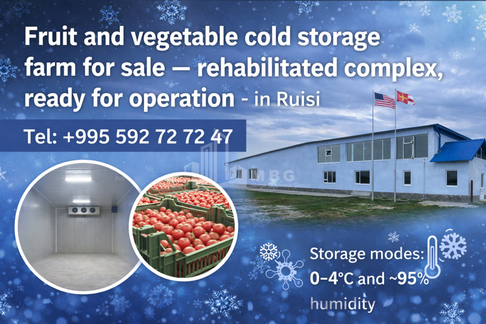 For Sale Refrigerator-freezer area Commercial In Ruisi, Kareli