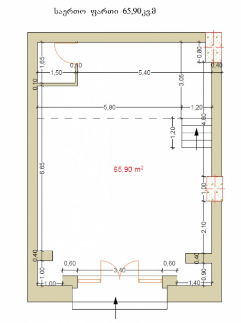 For Sale Витражный фасад Commercial, in Batumi