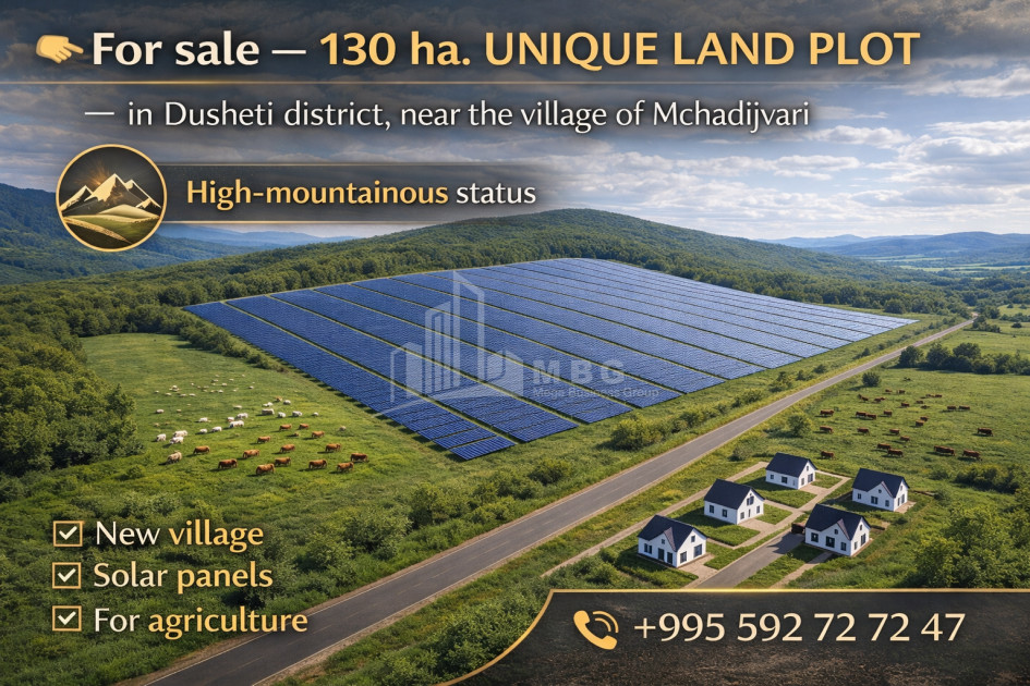 For Sale Country Land In Dusheti