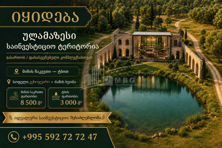 For Sale Country Land In Kekhijvari, Kareli