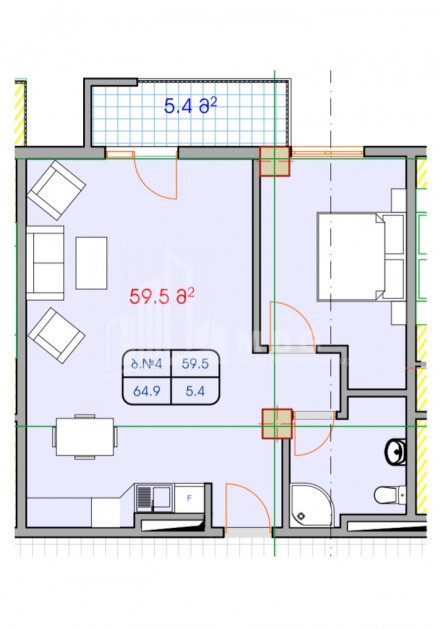 For Sale Flat, in Village Dighomi