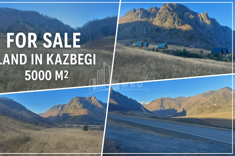 Продается Земля Казбеги Мцхета   Мтианети