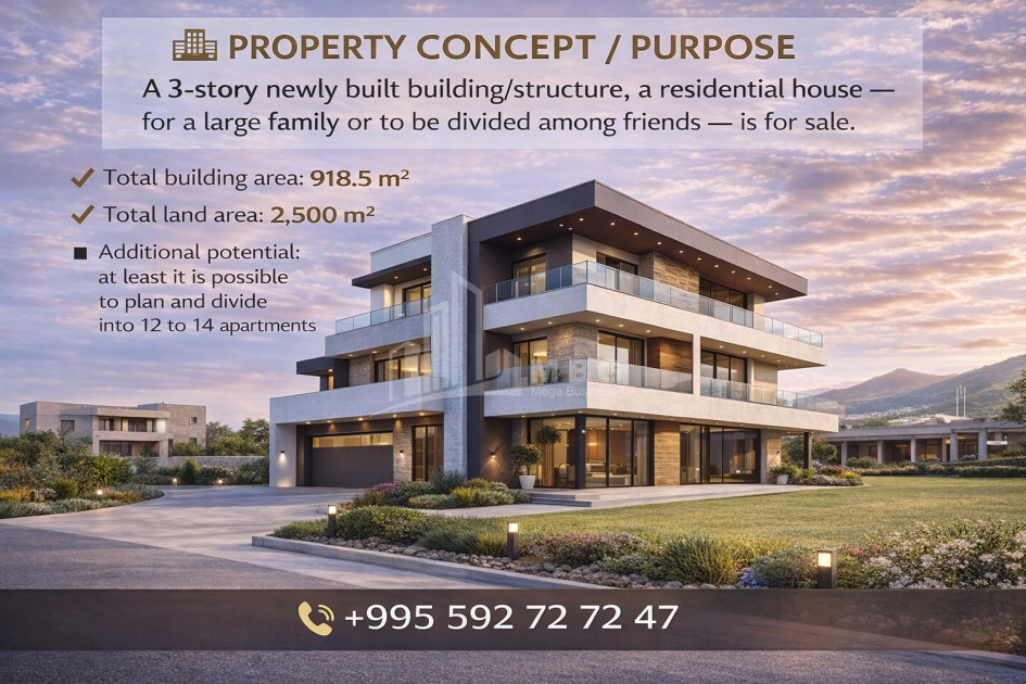 Продается Новостройка Дом - Вилла В Диди Дигоми, Сабуртальский Район