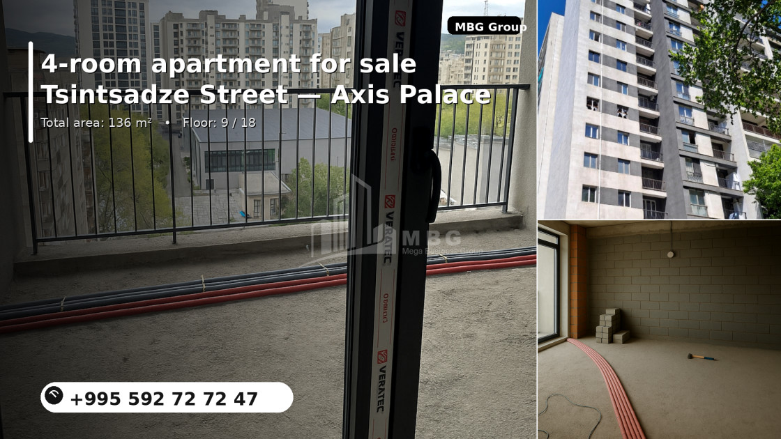 For Sale Flat Street S. Tsintsadze Saburtalo Saburtalo District Tbilisi