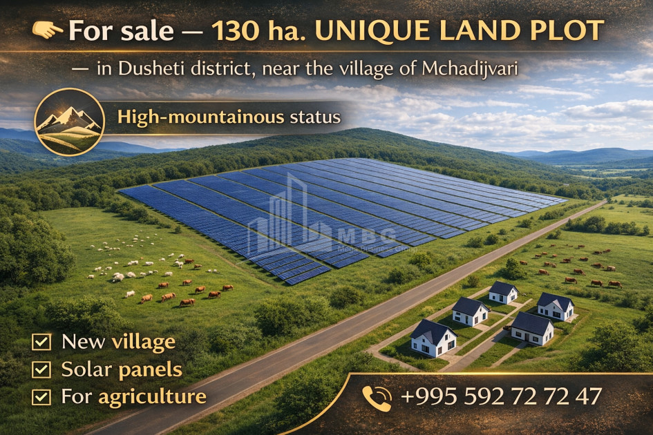 For Sale Country Land, in Dusheti