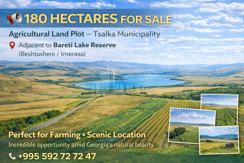 For Sale Agricultural Land, in Tsalka