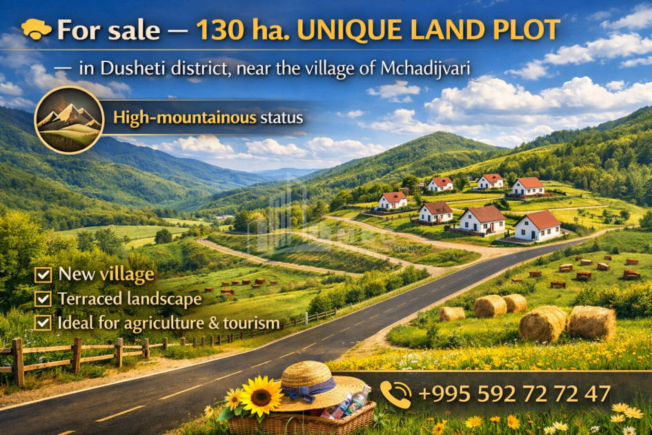 For Sale Country Land In Dusheti