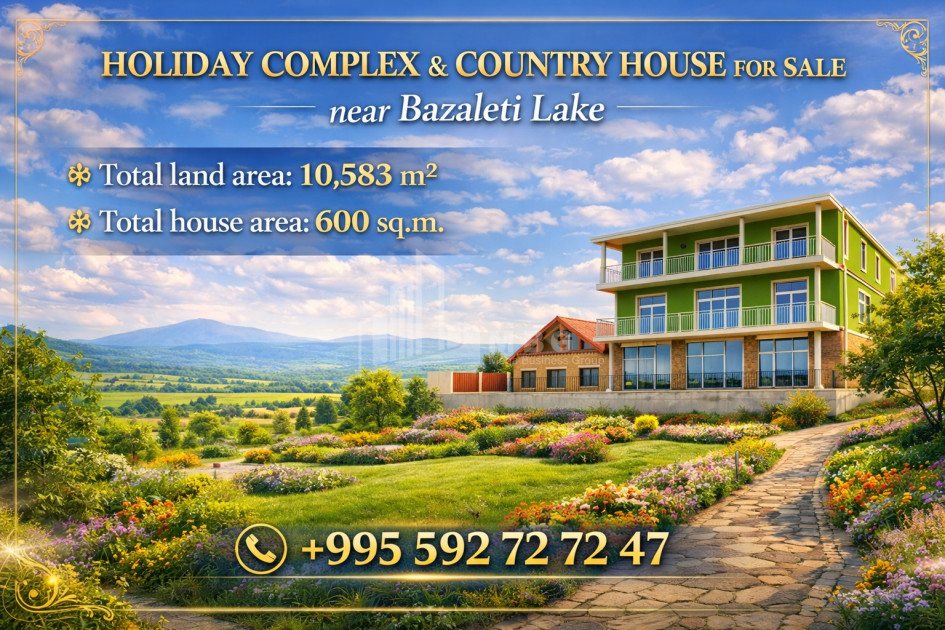 Продается Отдых - Развлекательный комплекс Коммерческий В Базалети, Душети