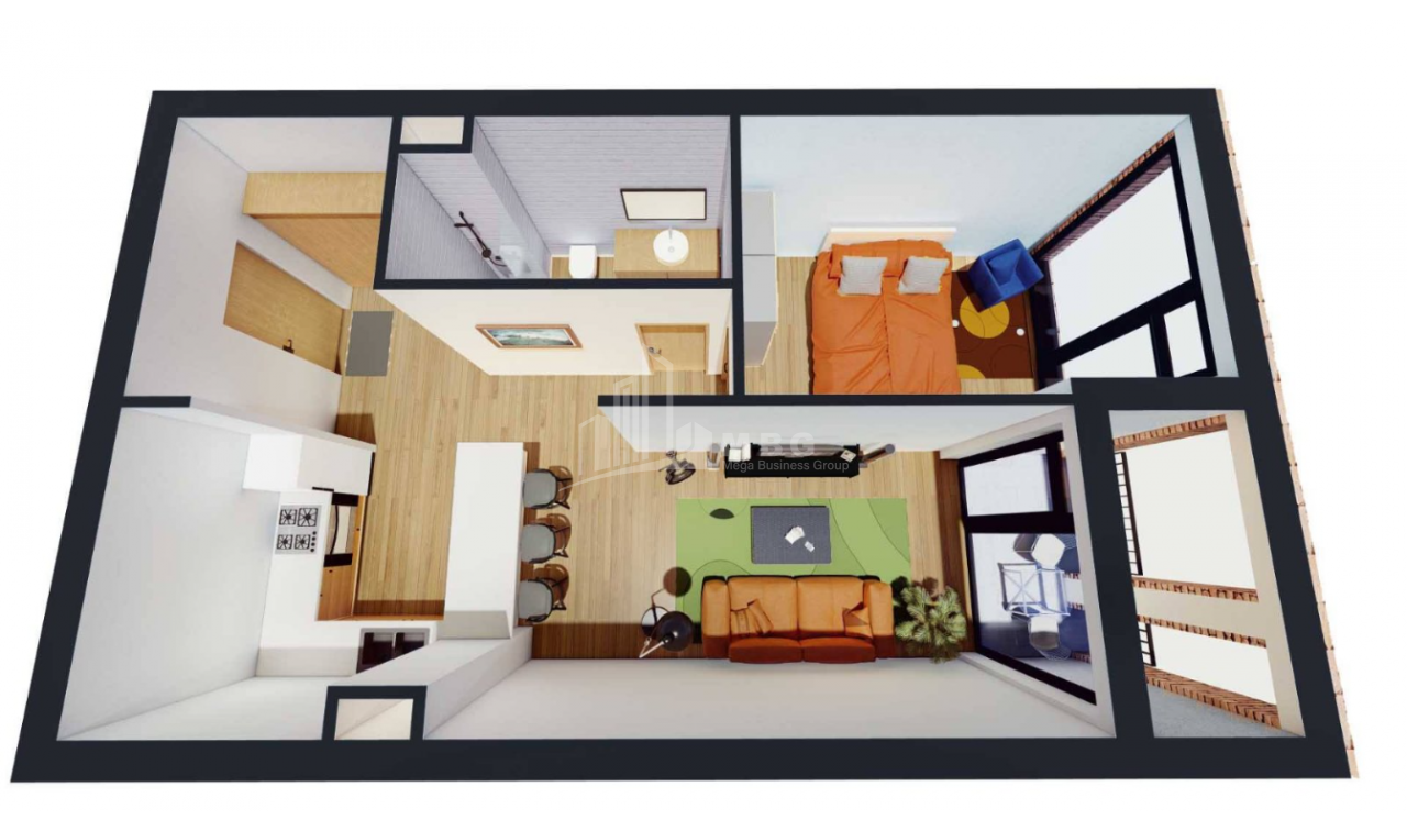 For Sale Flat, in Nutsubidze micro-districts (I-V)