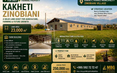 იყიდება საძოვრები - საფერმერო მიწის ნაკვეთი ზინობიანში, ყვარელი