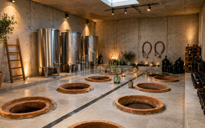 იყიდება შატო / ღვინის ქარხანა / მარანი კომერციული ფართი საგურამოში, მცხეთა