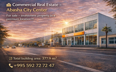 იყიდება შენობა - ნაგებობა კომერციული ფართი აბაშაში