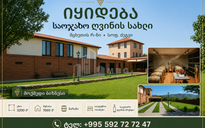 Продается Замок / Винный завод Коммерческий В Дзегви, Мцхета