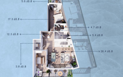 For Sale Flat Lisi Tsatskhvebi Street Saburtalo District Tbilisi