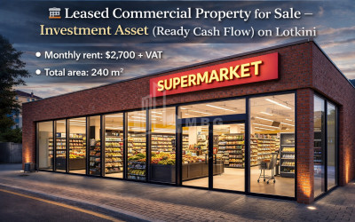 იყიდება სავაჭრო კომერციული ფართი ლოტკინში, ნაძალადევის რაიონი