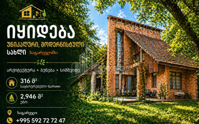 Продается Старое здание Дом - Вилла В Сагаредже