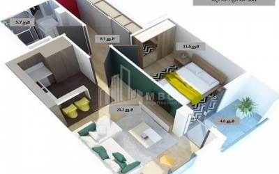 For Sale Flat, in Saburtalo