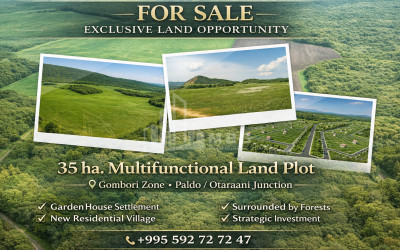 For Sale Commercial Nabeghlavi Chokhatauri Municipalities of Guria