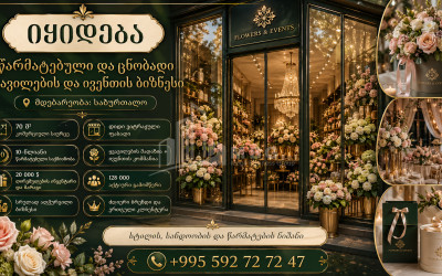 Продается Объект питания Коммерческий В Сабуртальском районе