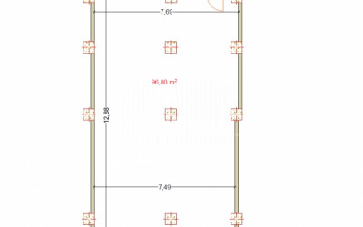 For Sale Витражный фасад Commercial, in Bagebi