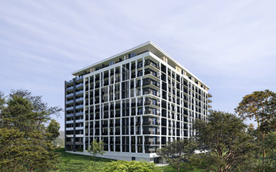 იყიდება ახალი აშენებული ბინა ბაგებში, ვაკის რაიონი