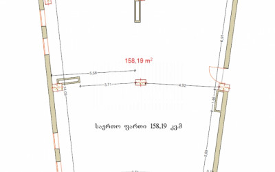 For Sale Витражный фасад Commercial, in Saburtalo